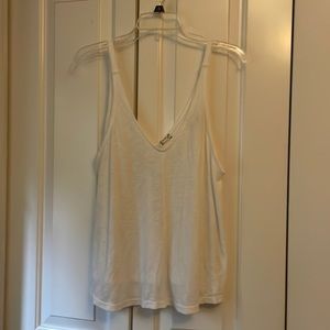 Free People Dani White Tank Top